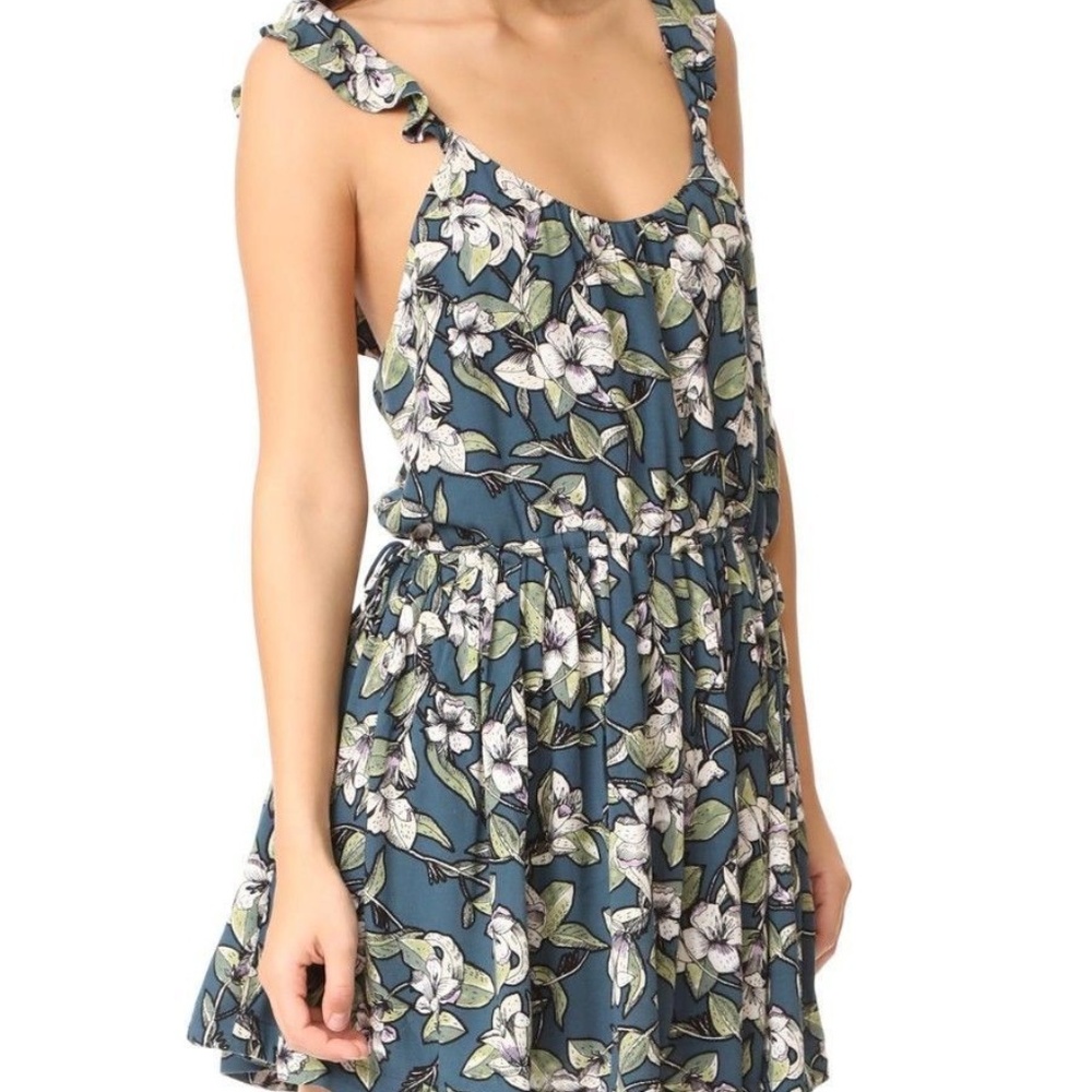 Free People Dear You Printed Mini Dress
